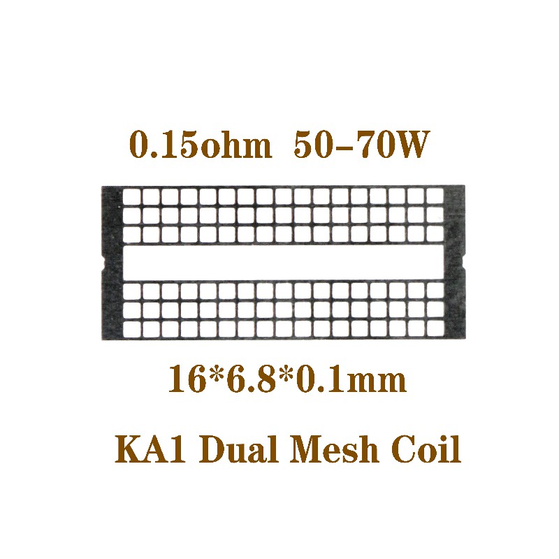 10PCS MESH Style Coils A1 0.15OHM Lämmitys Kierre
